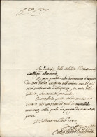 1787-Milano 21 Febbraio Lettera Di Orazio Tadini Oldofredi - Historical Documents