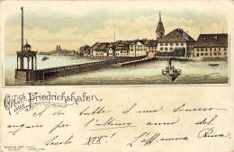 1899-Germania Gruss Aus Friedrichshafen - Autres & Non Classés