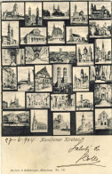 1896-Germania Munchener Kirchen - Andere & Zonder Classificatie