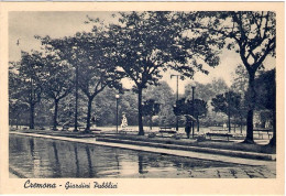 1940-Cremona Giardini Pubblici - Cremona