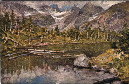 1917-"Veglia Il Lago Delle Streghe"disegnatore N.Gradi - Verbania