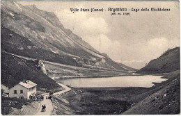 1915-cartolina Argentera Valle Stura Cuneo-lago Della Maddalena,viaggiata - Cuneo