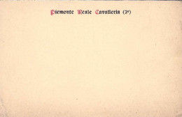 1900circa-"Piemonte Reale Cavalleria (2 )" - Autres & Non Classés