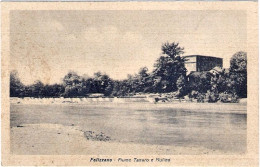 1954-cartolina Felizzano Alessandria Fiume Tanaro E Mulino,viaggiata - Alessandria