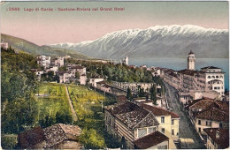 1930ca.-"Lago Di Garda-Gardone Riviera Col Grand Hotel" - Brescia