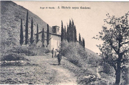 1930ca.-"San Michele Sopra Gardone Brescia-lago Di Garda" - Brescia