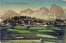 1915-"Sappade-valle Del Bios (Agordo)"viaggiata - Belluno