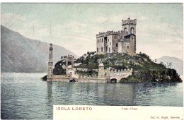 1904circa-"Isola Loreto Brescia Lago D'Iseo" - Brescia