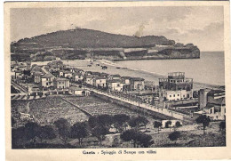 1949-"Gaeta Spiaggia Di Serapo Con Villini"viaggiata - Latina