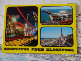 Cp Greetings From Blackpool - Other & Unclassified