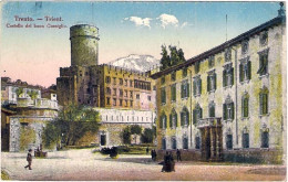 1917-"Trento Castello Del Buon Consiglio"con Annullo Di Posta Militare - Trento