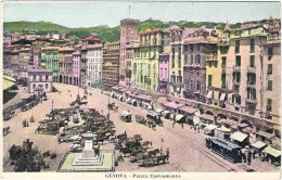 1900circa-"Genova-Piazza Caricamento" - Genova (Genua)