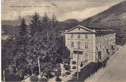 1928-"grande Hotel Bellavista Levico-Bagni"affrancata 20c.Michetti Con Annullo D - Hotels & Restaurants