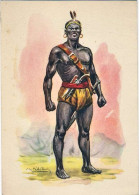 1940circa-"Indigeno Malese" A Cura Dell'opera Bonomelli Colonie Permanenti Pesar - Kostums