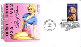 1995-U.S.A. Busta Affrancata 32c.Marilyn Monroe Su Fdc Illustrata Con Annullo Fi - 1991-2000