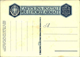 1935-Campagna Di Etiopia Intero Postale Nuovo Cartiglio Grande Con Esagoni, Cat. - Interi Postali