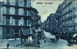 1930ca.-"Napoli,via Roma Con I Suoi Negozi" - Napoli (Napels)