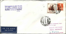 1964-collegamenti Aereo Postali Notturni Linea Palermo Alghero - 1961-70: Poststempel