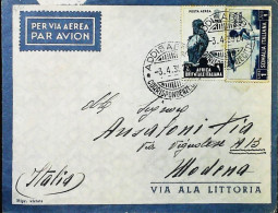 ITALIA - COLONIE AFRICA ORIENTALE ITALIANA AOI Lettera Da ADDIS ABEBA GEMELLI 1939- S6362 - Italiaans Oost-Afrika