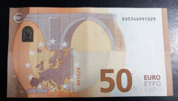 FRANCE 50 ED E025 AUNC LAGARDE - 50 Euro