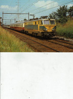 BELGIQUE SNCB-NMBS /LOCALITE BUIZINGEN/ LOCOMOTIVE BB QUADRICOURANT 16 /TR19 - Trains