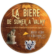 LA BIERE DE SUMMER A VALMY MUSEE D'ART ET D'HISTOIRE SAINTE MENEHOULD MARNE - Sous-bocks