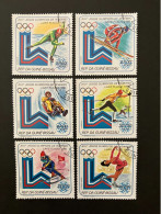 Guinea Bissau 1981 - Winter Olympics, Lake Placid Stamps Set CTO - Guinée-Bissau