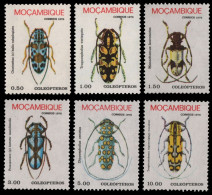 Mosambik 1978 - Mi-Nr. 642-647 ** - MNH - Käfer / Beetles - Mozambique
