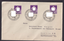Schönebeck Deutsches Reich Sachsen Anhalt Brief SST Wehrkampftag D. SA Stand - Covers & Documents