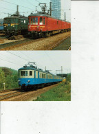 BELGIQUE SNCB-NMBS /LOCALITE WEERDE BRUXELLES MIDI/ AUTOMOTRICE ELECTRIQUE HISTORIQUE TYPE 1935 /TR20 - Trains