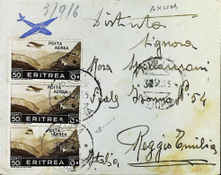 ITALIA - COLONIE ERITREA Lettera Da AXUM 1935  - S6456 - Erythrée