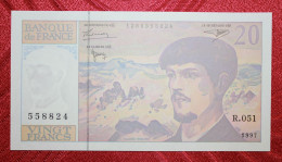 Billet 20 Francs Debussy 1997 / R.051-558824 / NEUF - 20 F 1980-1997 ''Debussy''