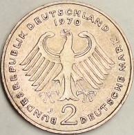 Germany Federal Republic - 2 Mark 1970 J, Konrad Adenauer, KM# 124 (#4820) - 2 Mark