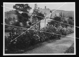 Orig. Foto 1938 Ortspartie Bad Blankenburg, Anlagen, Im Villenweg ? Schönes Fachwerkhaus - Bad Blankenburg