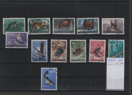 Jugoslavien Michel Cat.No. Used 738/749 - Used Stamps