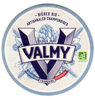 VALMY BIERES BIO ARTISANALES CHAMPENOISES MARNE REPUBLIQUE FRANCAISE DU HOUBLON - Beer Mats