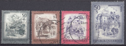 AUSTRIA  - 1975 - Serie Completa Di 4 Valori Usati: Yvert 1303/1306 - Gebruikt