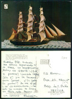 BARCOS SHIP BATEAU PAQUEBOT STEAMER [ BARCOS # 05303 ] - HISTORIA DEL MAR FRAGATA ABER - Voiliers