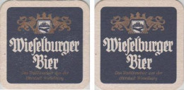 5001229 Bierdeckel Quadratisch - Wieselburger Bier - Beer Mats