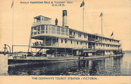 Egypt - CAIRO - Anglo American Nile & Tourist Co. - Steamer Victoria - Musées