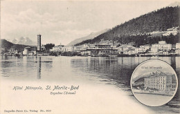 Schweiz - ST. MORITZ (GR) Hôtel Métropole - Verlag Engadin Press Co. 4059 - St. Moritz