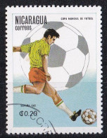 (Nicaragua 1982) Fußballweltmeisterschaft - Spanien O/used (A5-19) - 1982 – Spain