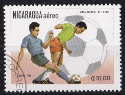 (Nicaragua 1982) Fußballweltmeisterschaft - Spanien O/used (A5-19) - 1982 – Espagne