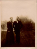 Photographie Photo Vintage Snapshot Anonyme Couple Mode  - Personnes Anonymes