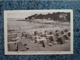 CPA  -  160  - SAINT-PALAIS-SUR-MER   - LA PLAGE ET LES VILLAS - Saint-Palais-sur-Mer