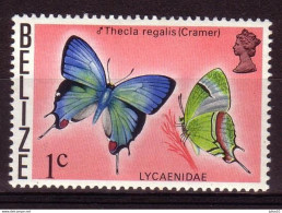 BELIZE Fauna Insects Butterflies MH(*) Mi 331 #Fauna967 - Vlinders