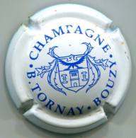 CAPSULE-CHAMPAGNE TORNAY B N°01 Blanc & Bleu - Autres & Non Classés