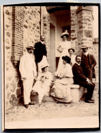 Photographie Photo Vintage Snapshot Anonyme Mode Groupe Famille  - Andere & Zonder Classificatie