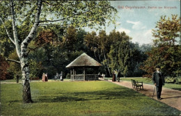 CPA Bad Oeynhausen In Westfalen, Kurpark, Passanten, Pavillon - Other & Unclassified