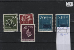 Jugoslavien Michel Cat.No. Mnh/** 791/794   793 A/C - Unused Stamps